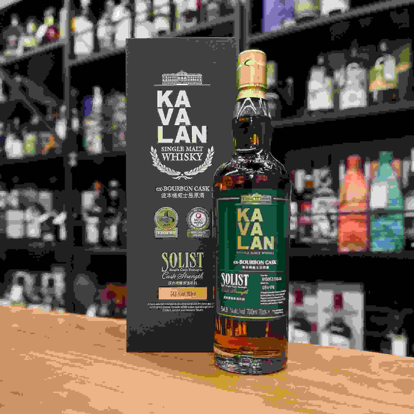 Kavalan Solist Ex-Bourbon Cask Strength Single Malt Taiwanese Whisky 單一麥芽威士忌