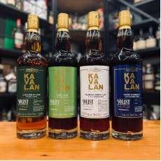 Kavalan Solist Set (Vinho, Oloroso, Port, Ex-bourbon) Single Malt Taiwanese Whisky 單一麥芽威士忌