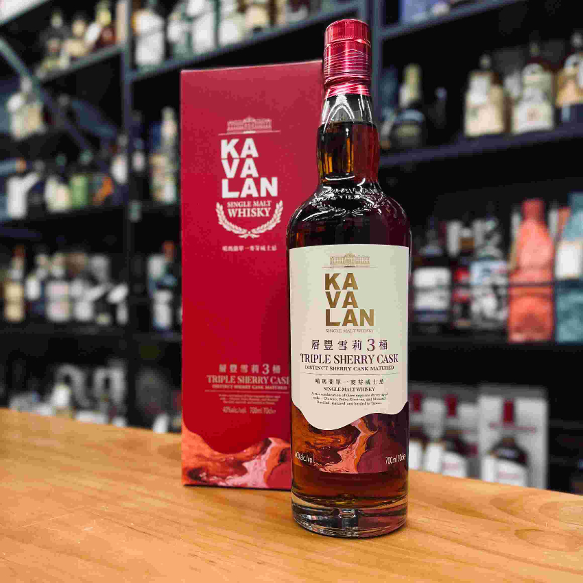 Kavalan Triple Sherry Cask Single Malt Taiwanese Whisky 單一麥芽威士忌