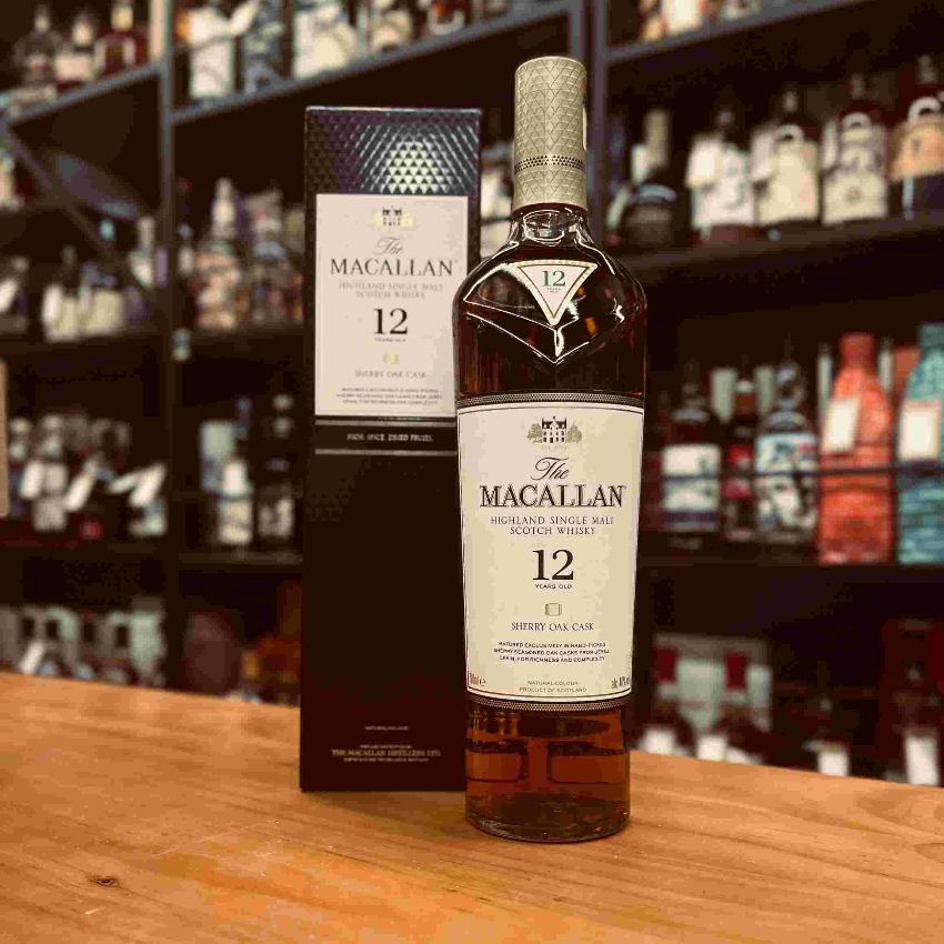 Macallan 12 Sherry Oak Single Malt Scotch Whisky 單一麥芽威士忌