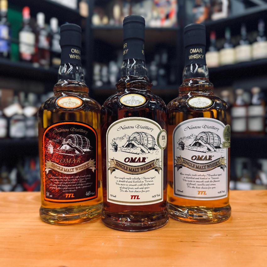 OMAR SET Single Malt Taiwanese Whisky 單一麥芽威士忌