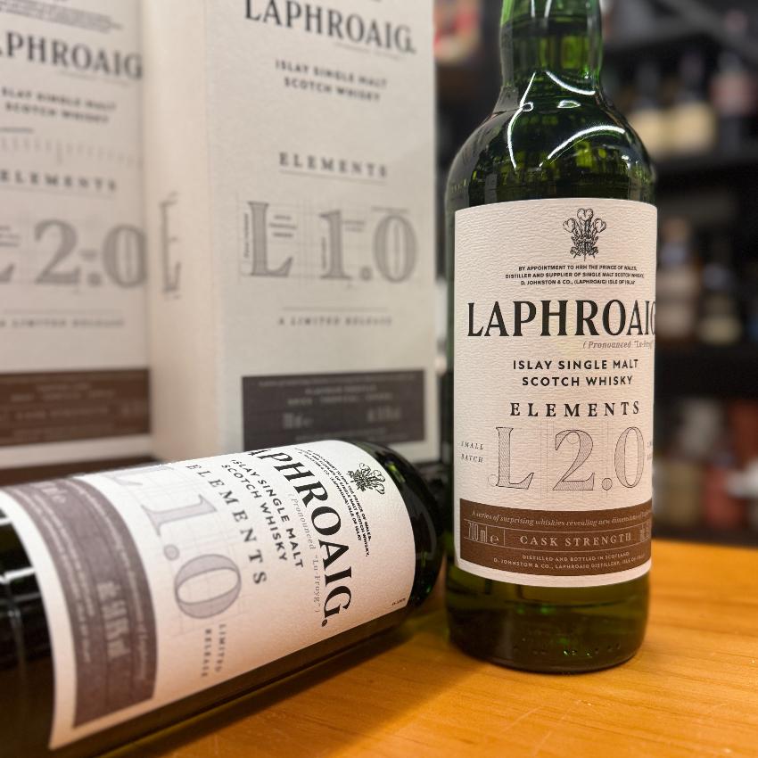 Laphroaig Element 1.0 & 2.0 Package Single Malt Scotch Whisky 單一麥芽威士忌