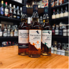 Talisker set B (10, skye, port rughie) 單一麥芽威士忌