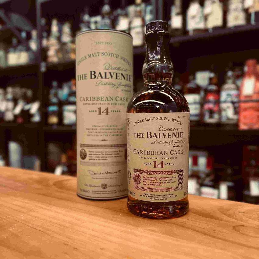 Balvenie 14 Caribbean Cask Single Malt Scotch Whisky 單一麥芽威士忌