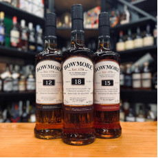 Bowmore Set B (12,15,18) Single Malt Scotch Whisky 單一麥芽威士忌