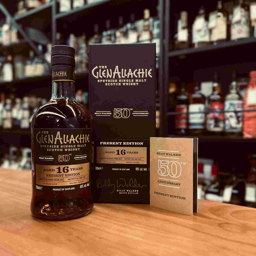 Glenallachie 16 Present Edition 50th Anniversary 49% Single Malt Scotch Whisky 單一麥芽威士忌