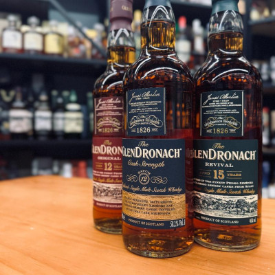 Glendronach set A (12,15,CS batch 12) Single Malt Scotch Whisky 單一麥芽威士忌