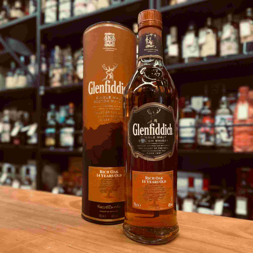 Glenfiddich 14 Rich Oak Single Malt Scotch Whisky 單一麥芽威士忌